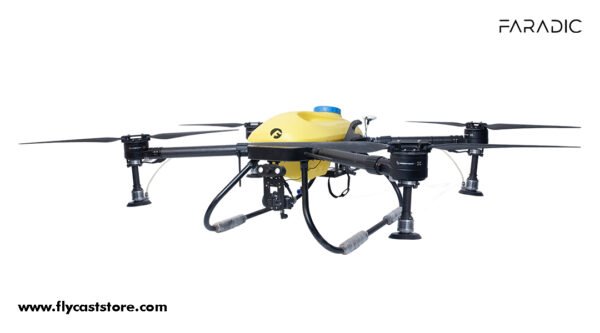 Faradic agriculture quadcopter