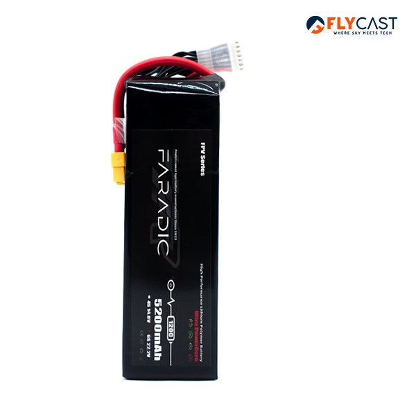 Buy FARADIC 5200mAh 6S 22.2V 120C LiPo – Best Drone Battery 5200mAh | Flycast - Image 2
