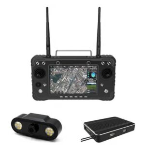 Skydroid H16 Remote Controller with 3-in-1 Camera front view