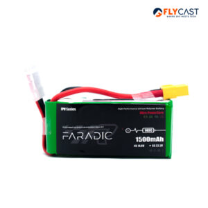 Faradic 1500mAh 4S 14.8V 140C LiPo Battery with XT60