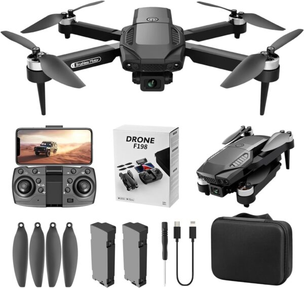 Flycast F198 Brushless Toy Drone for Kids – Best Mini Drone in India