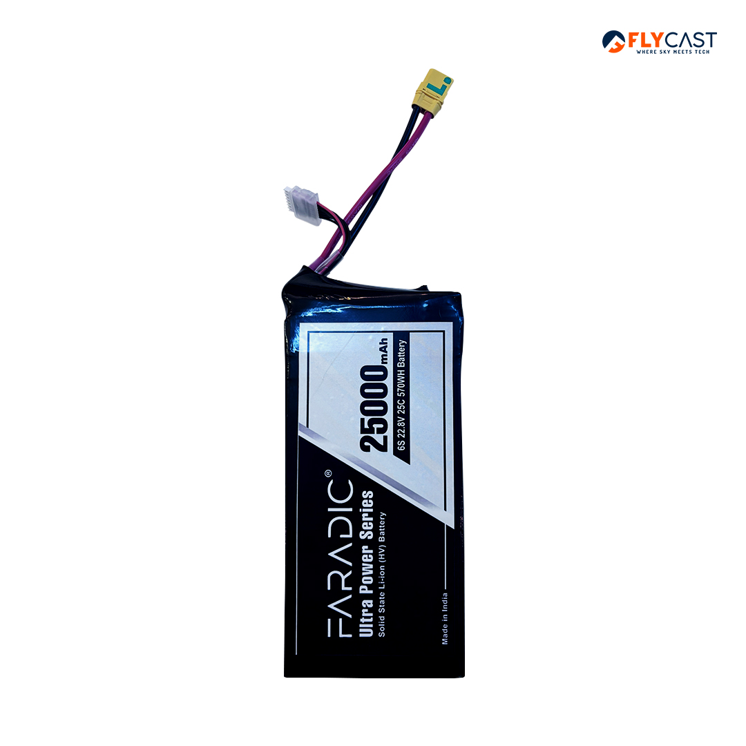 Faradic Ultra Power Series 25000mAh drone battery